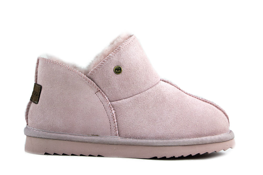 Warmbat Pantoffels Willow Roze Suede