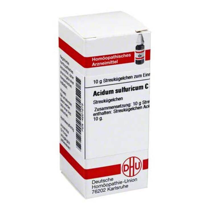 DHU Acidum sulfuricum C 30 Globuli, 10 g