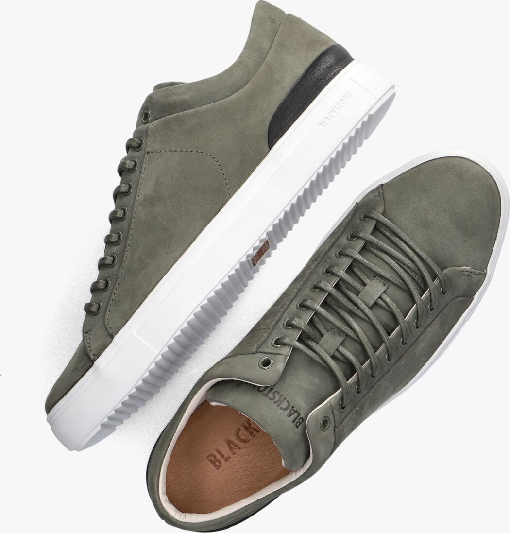 BLACKSTONE groene blackstone lage sneakers pm56
