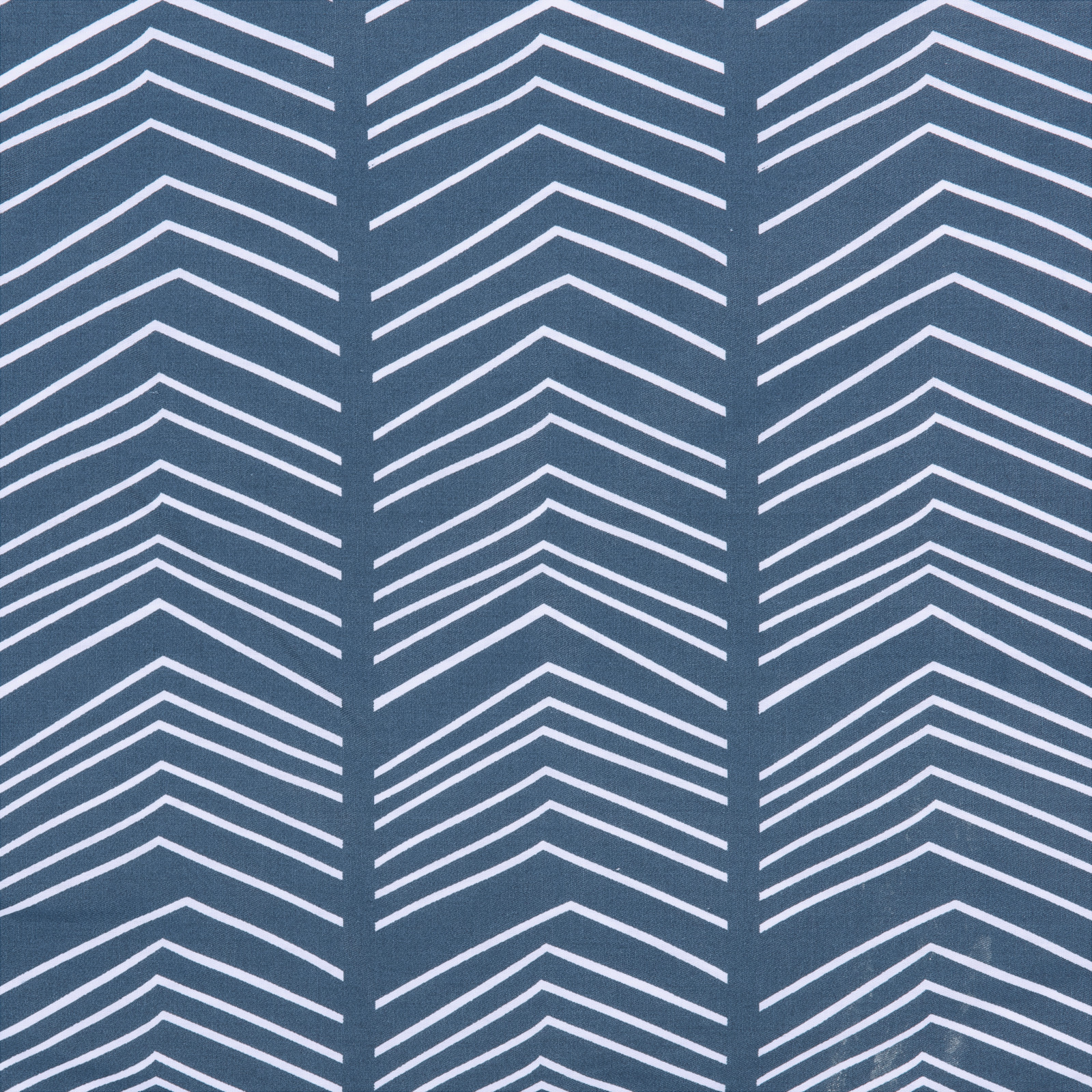 Bettwäsche blau-weiss gemustert