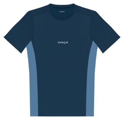 T-shirt Technique AYAQ Molveno Blue Slate Bleu