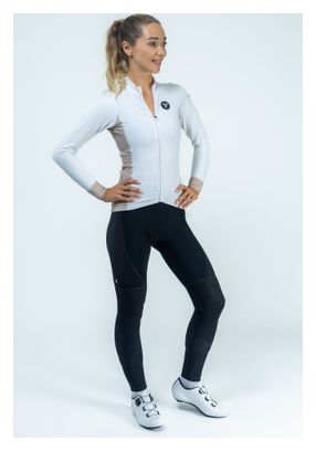 Maillot Manches Longues Femme LeBram Izoard Beige