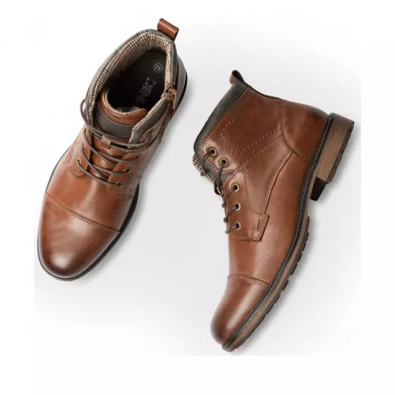Bottines MARRON DENIM SIDE