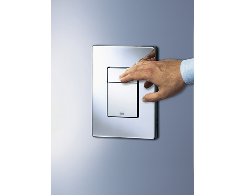 GROHE Skate Cosmopolitan bedieningsplaat, chroom afwerking / Chrome afwerking knop 38732000