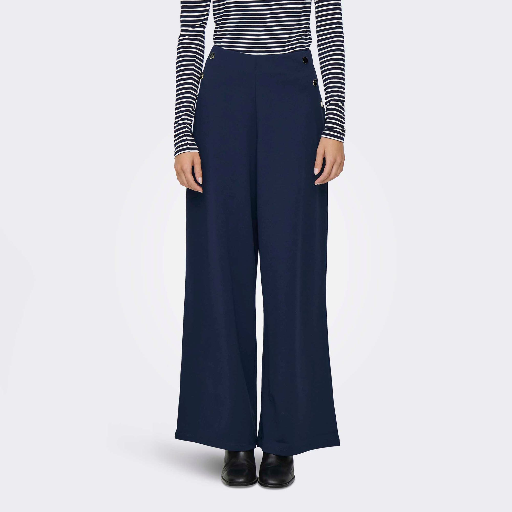 Pantalon Femme bleu marine