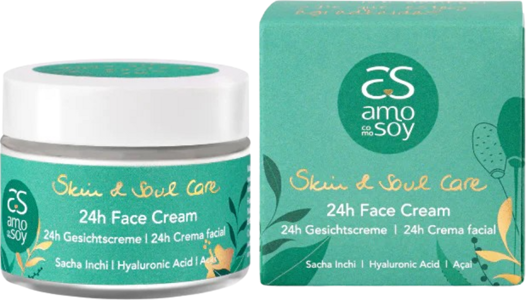 amo como soy  24h Gesichtscreme, 50 ml