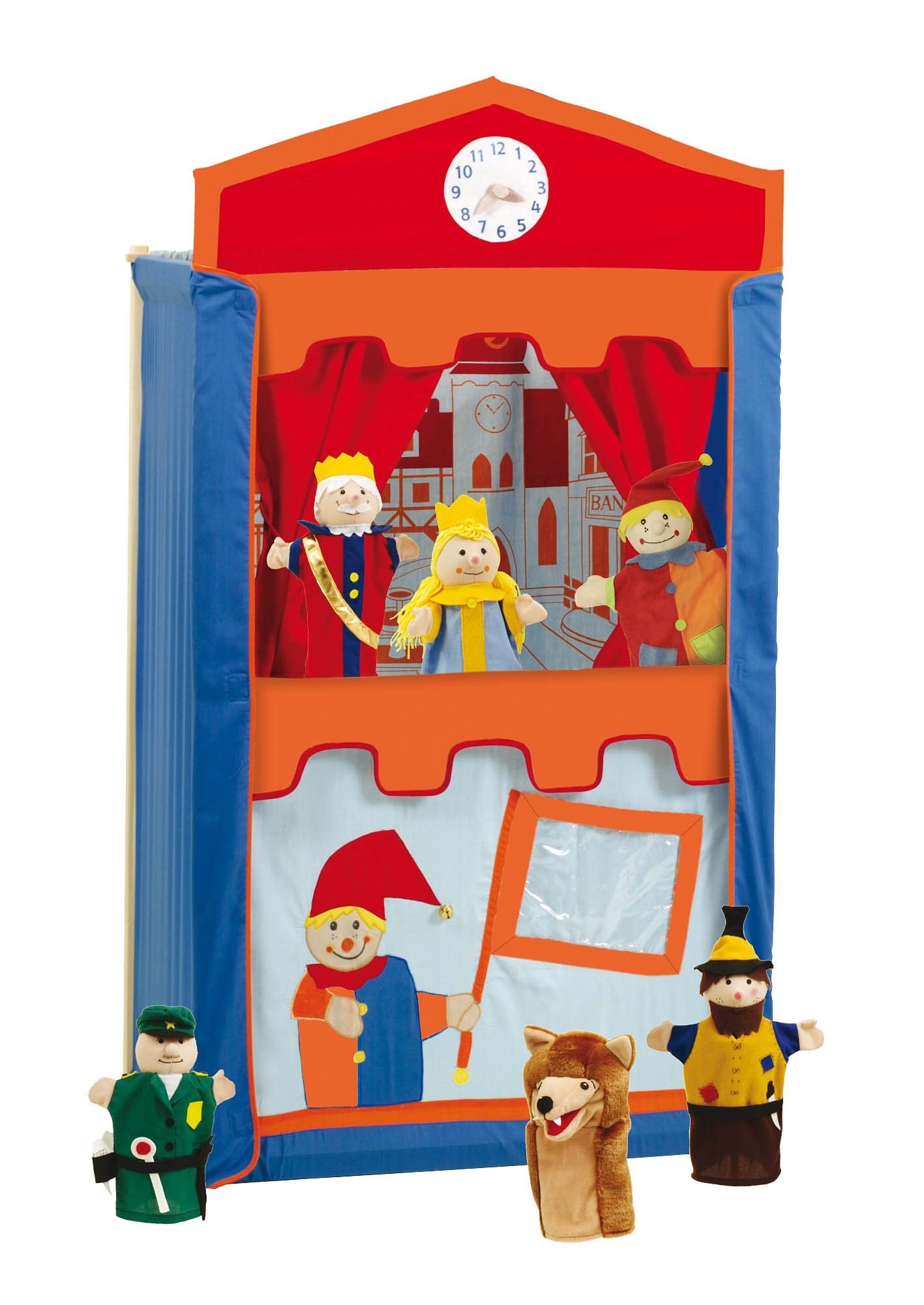 roba® Kasperletheater inkl. Handpuppen