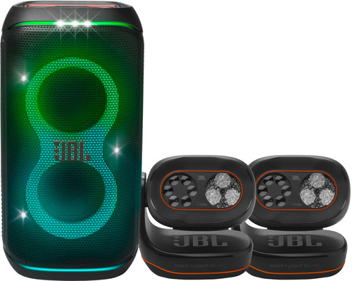 JBL Partybox 120 + 2x JBL Partylight Beam