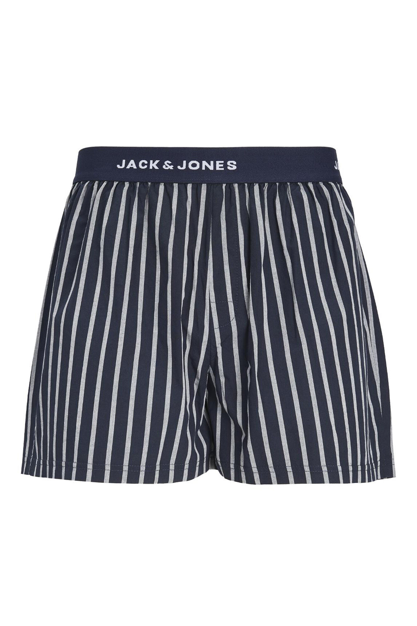 Conjunto com 2 cuecas boxer de algodão combinando.