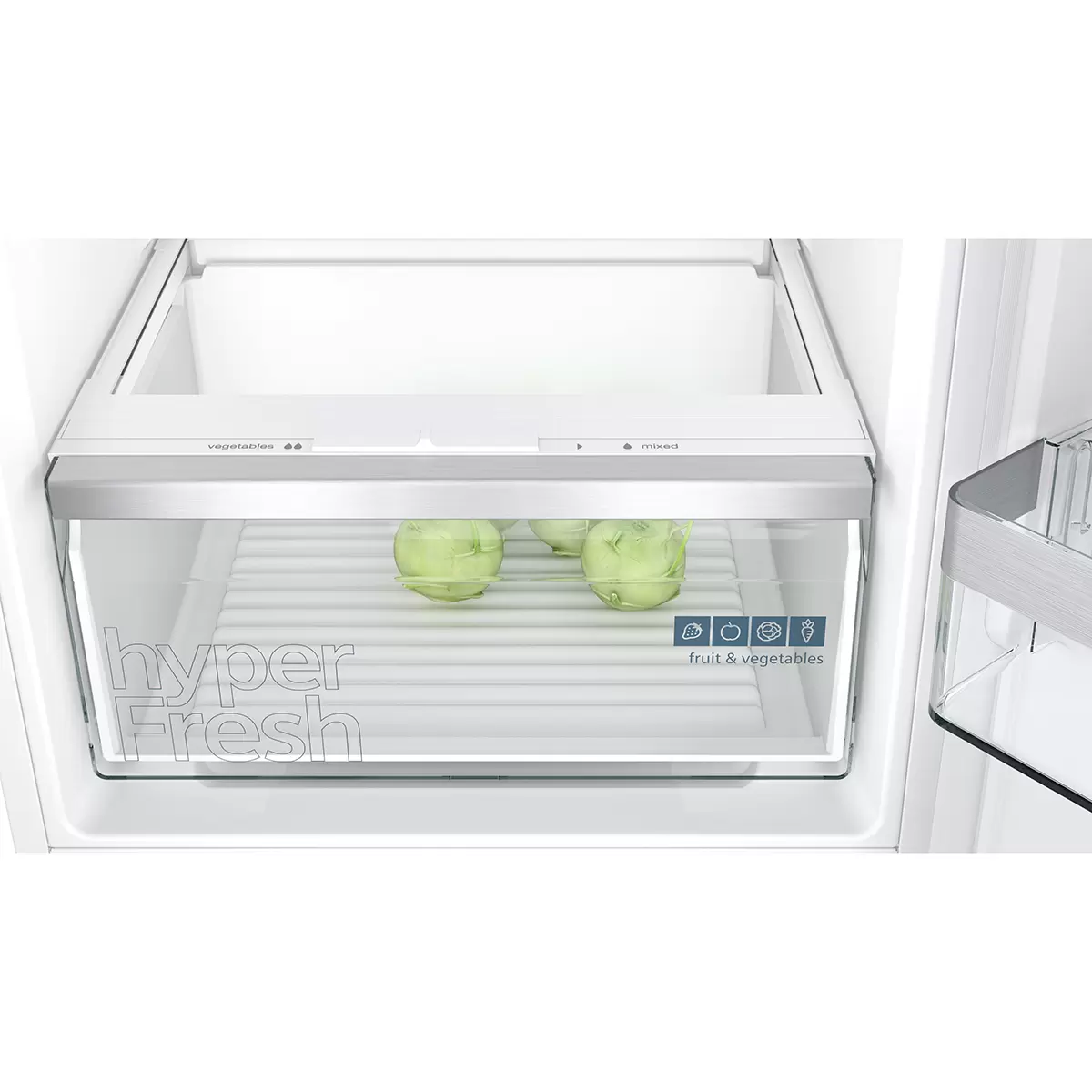 Siemens Kühl-Gefrierkombi KI86VVFE0 weiss