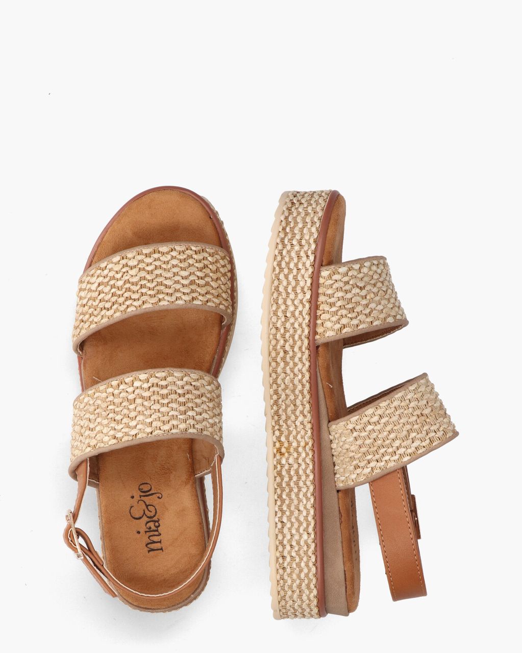 Mia & Jo Toulouse Beige Damessandalen