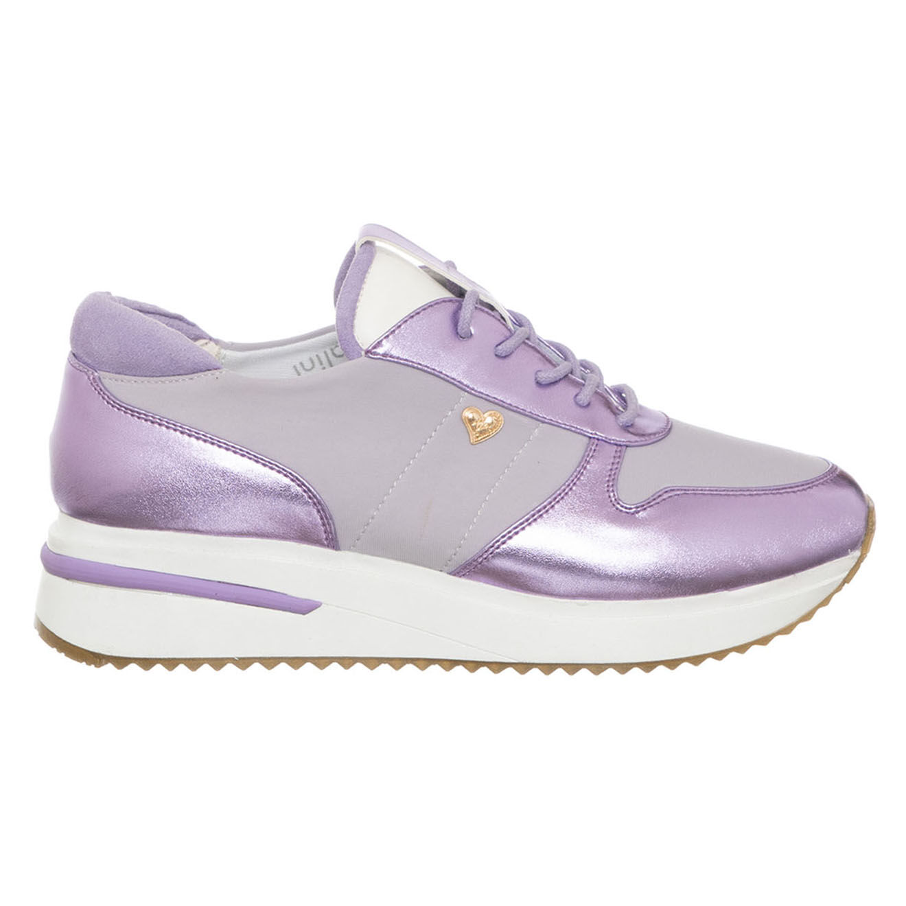 Tua By Braccialini Sneakers en Cuir Pura violettes