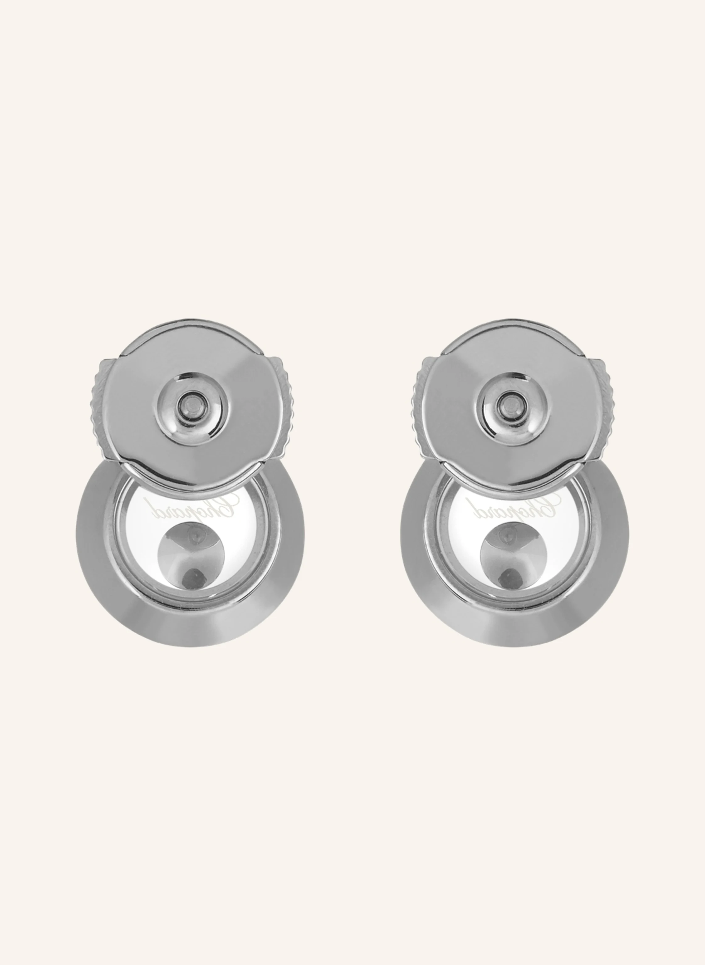 Chopard Ohrring HAPPY DIAMONDS ICONS Ohrringe aus 18 Karat Weißgold und Diamanten