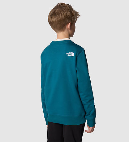 The North Face Sweatshirt - Redbox Crew - Blåe Moss