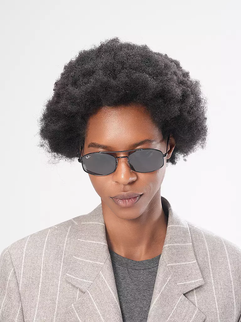 RAY BAN Sonnenbrille RB3719/54 schwarz