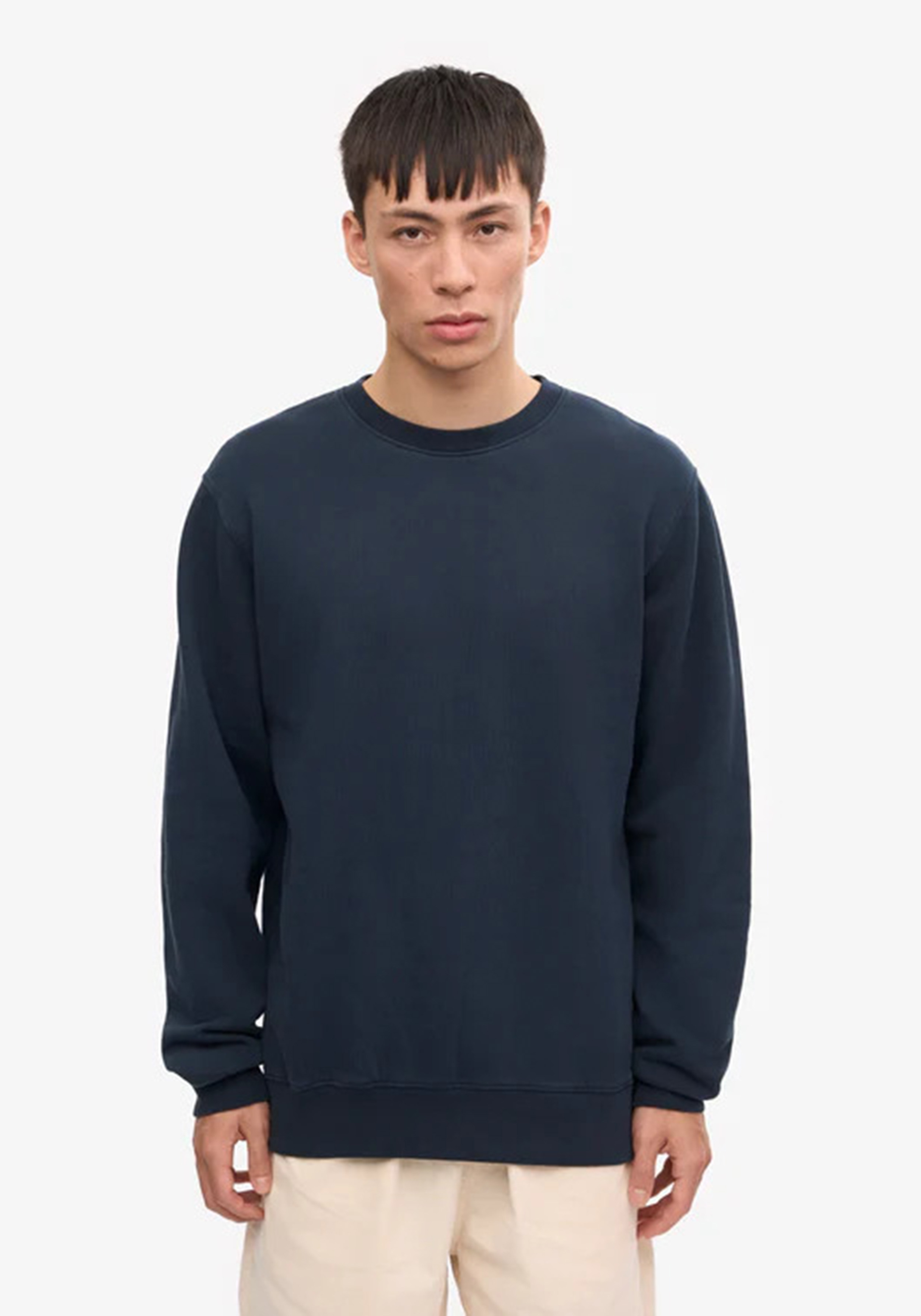 Colorful Standard Herren-Sweatshirt Navy Blue