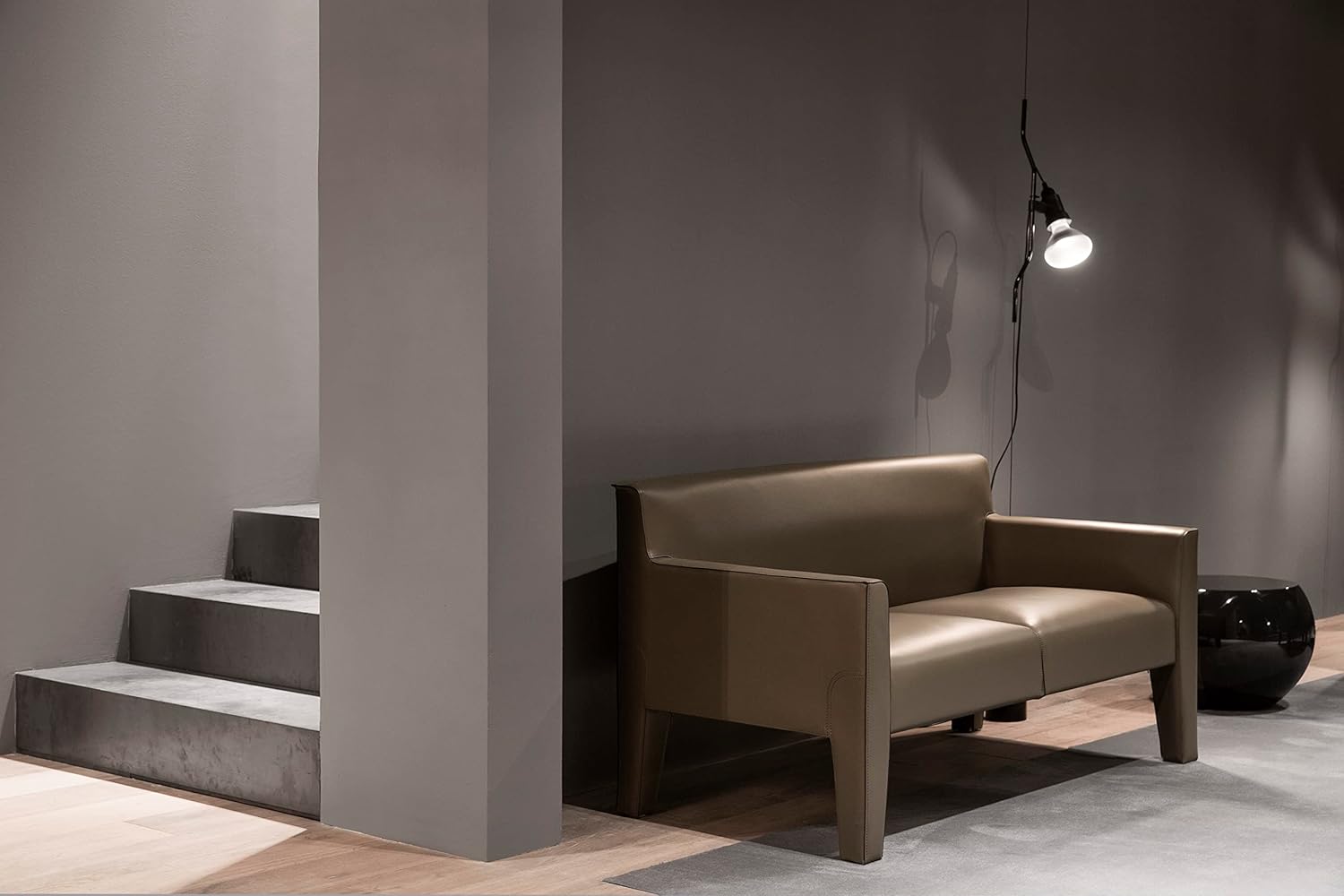 Flos Parentesi Dimmer, Dimmbare Hängelampe mit Direkter Beleuchtung, Lampe mit Design von A. Castiglioni und P. Manzù, Lampe für den Innenbereich mit 4000 mm Kabel, 220-250 V, 150 W, Farbe Rot