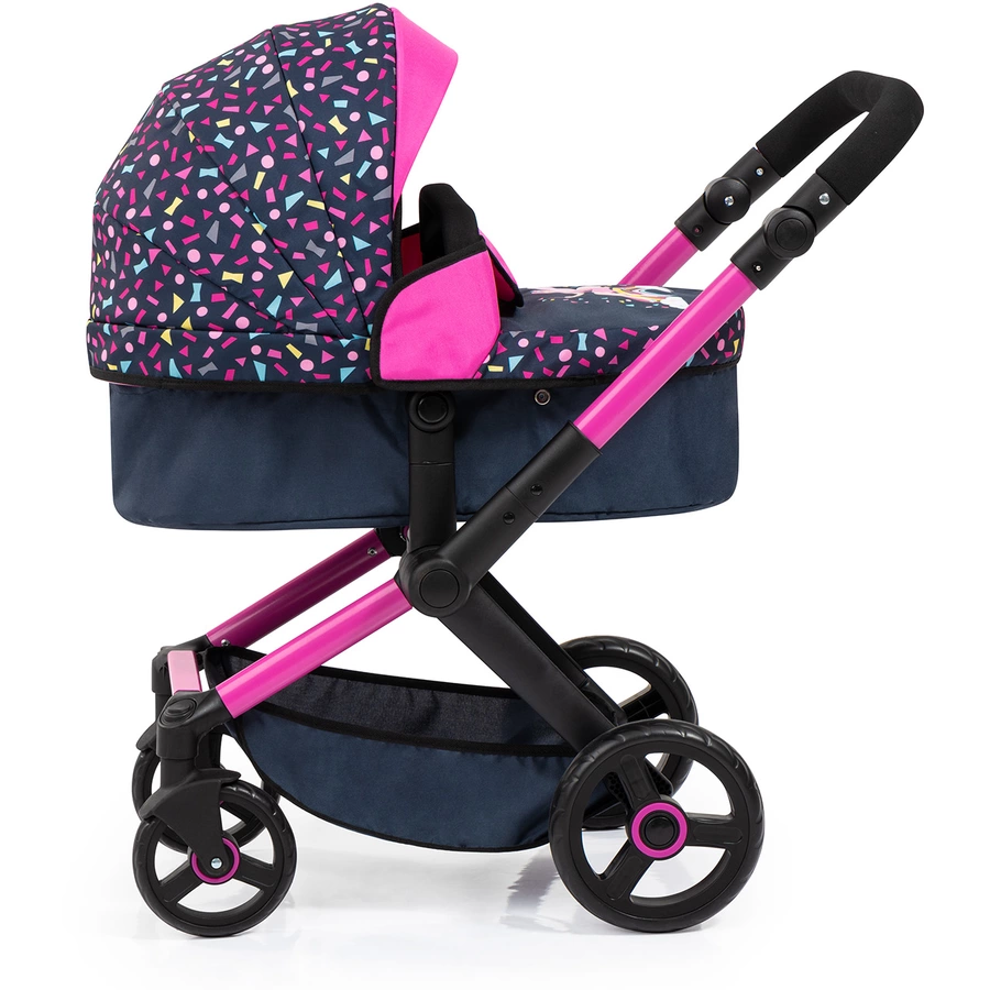 bayer Design Kombi-Puppenwagen Xeo Confetti