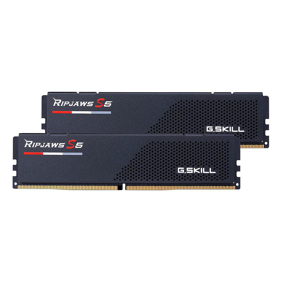G.Skill Ripjaws S5 Black - 2 x 16 Go (32 Go) - DDR5 6600 MHz - CL34