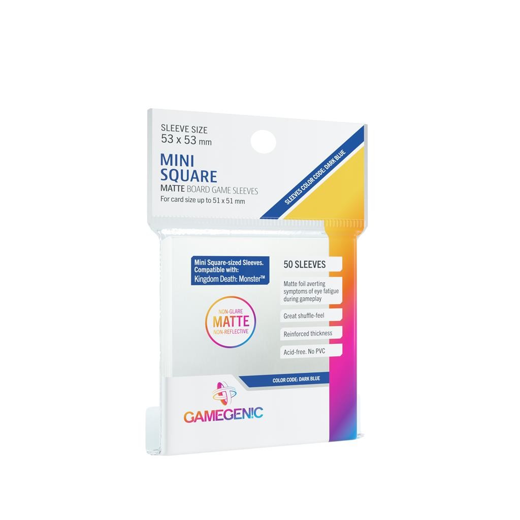 Gamegenic - 50 Matte Sleeves - 53x53