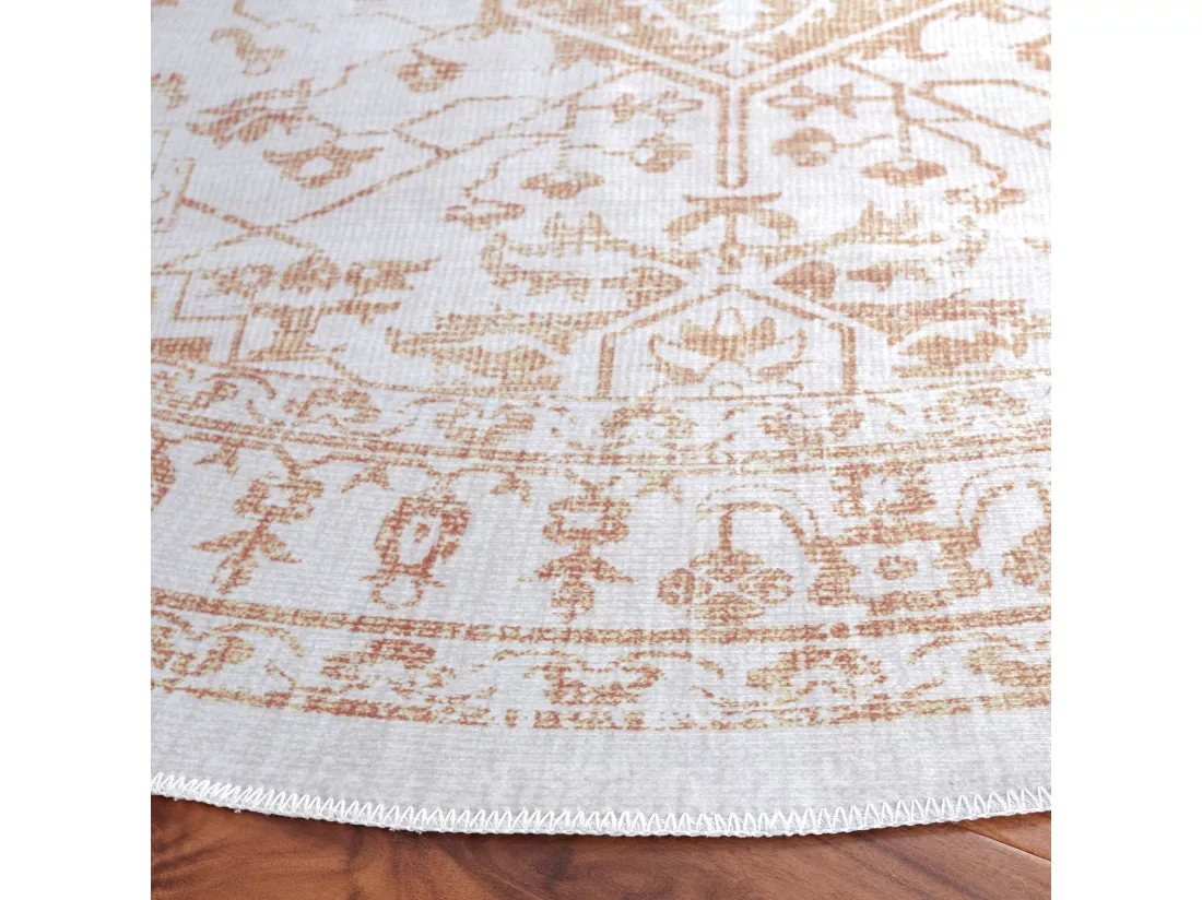 Tapis Beige & Gold 183 X 183 cm - Briella