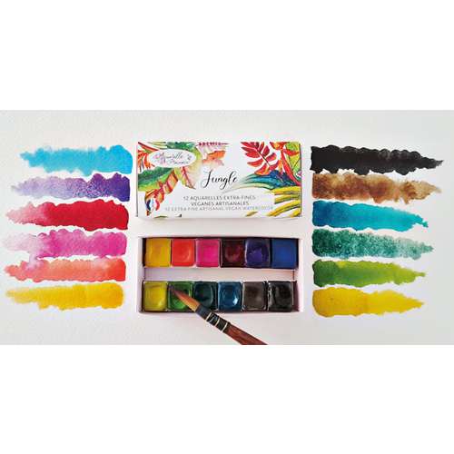 Aquarelle de Provence® extrafeine Aquarellfarben 12er-Set, 