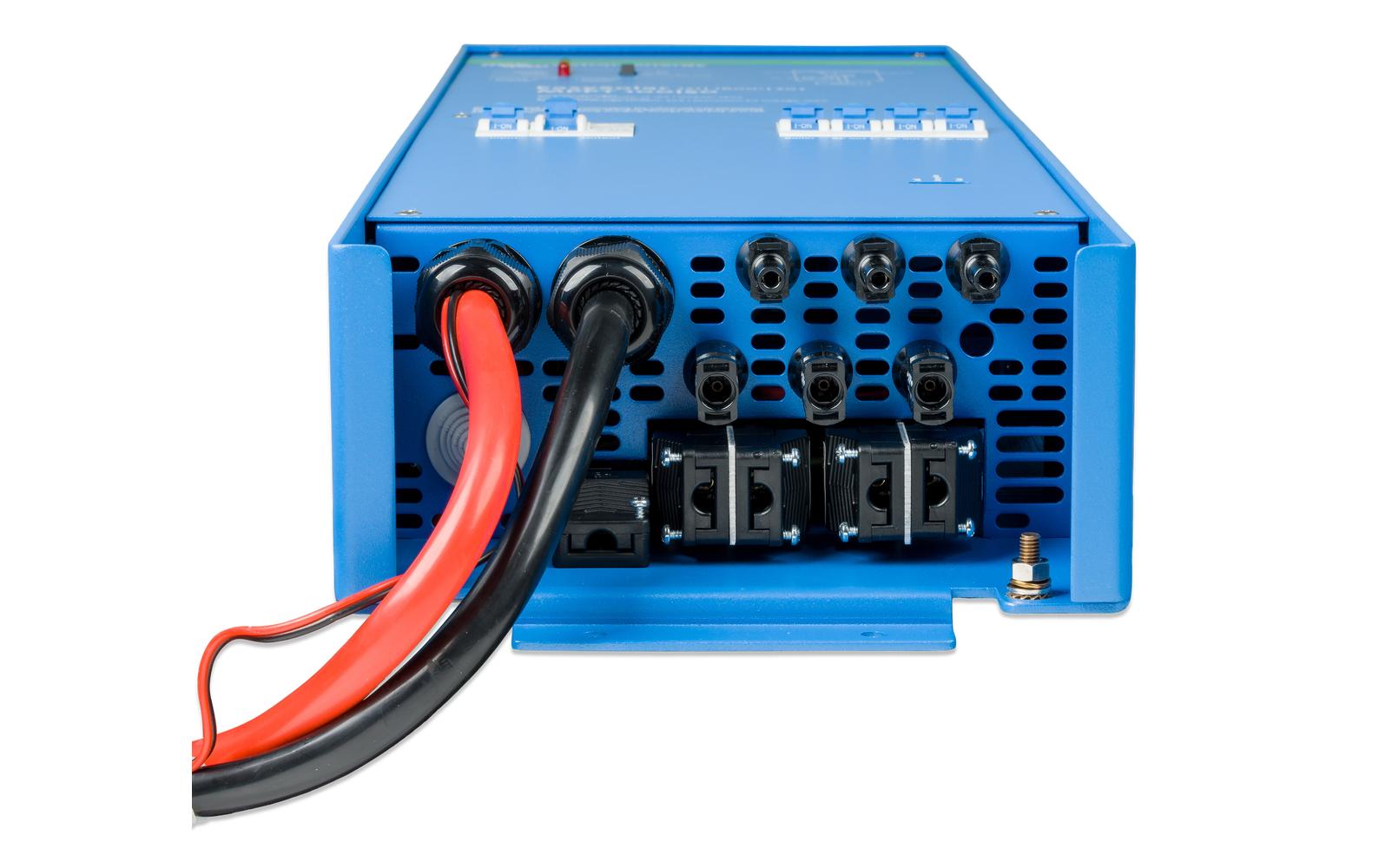 EasySolar Komplettlösung 12 V 1600 VA 50 A<br>MPPT Solar-Laderegler, Wechselrichter-/Ladegerät und Wechseltromverteiler in einem