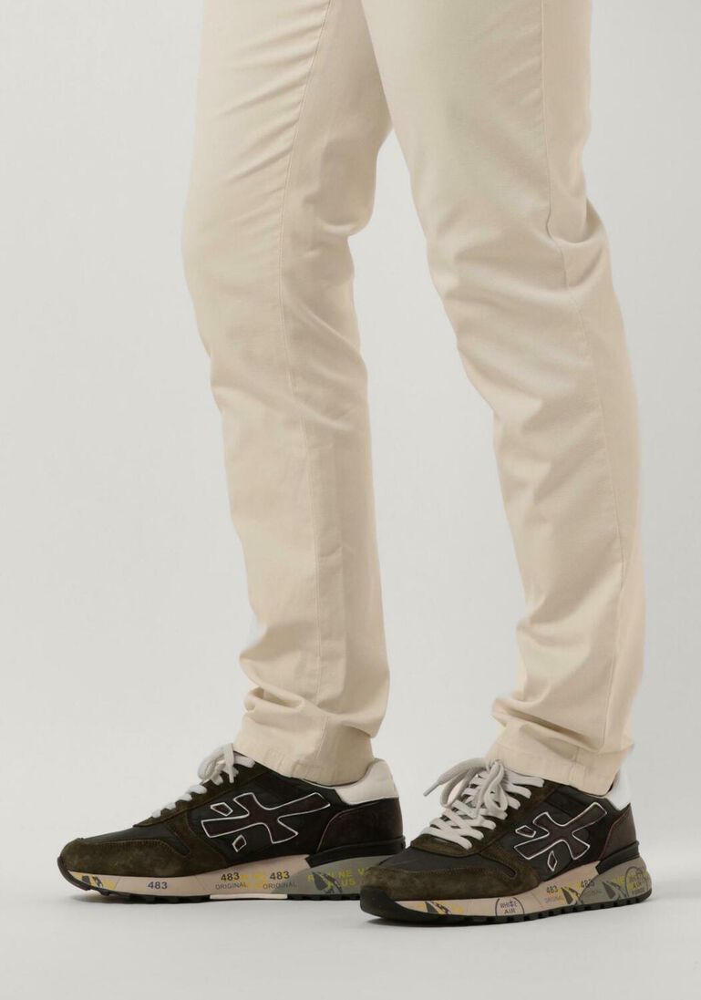 PREMIATA groene premiata lage sneakers mick