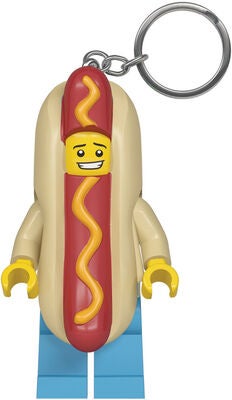 LEGO Iconic Hot Dog Man Nøkkelring med LED-lys