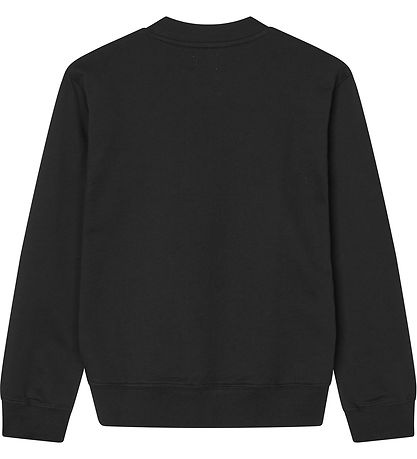 Mads N?rgaard Sweatshirt - Light Terry Solo - Sort