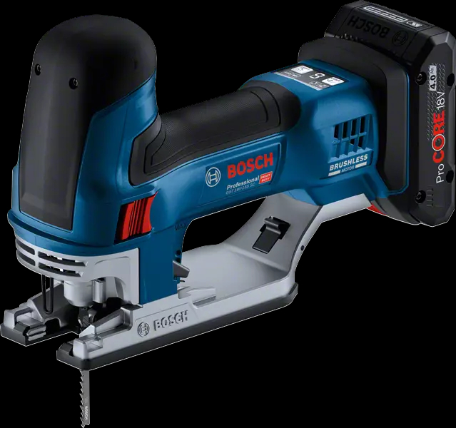 Bosch Combo Kit 4 18V Tools: GSR 18V-90C + GKT 18V-52GC + GST 18V-155 SC + GEX 18V-125 + 1 4.0 AH Battery (PROCORE) + 2 5.5 AH Battery (PROCORE) + GAL 1880CV (L) Professional