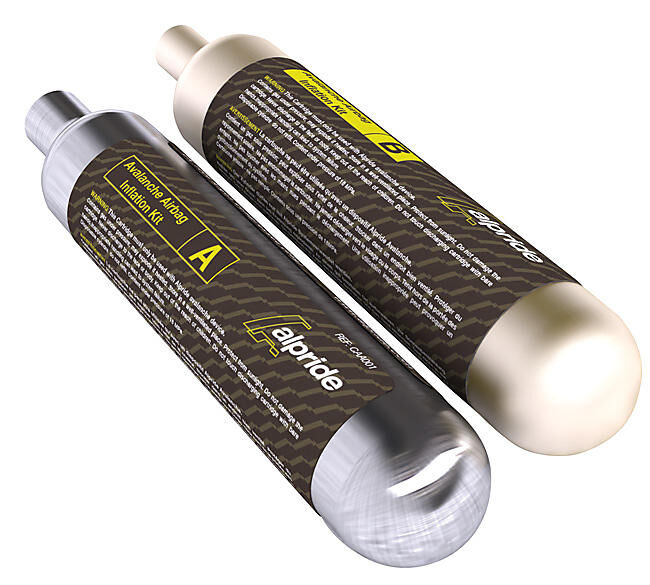 SCOTT - CARTOUCHES POUR ALPRIDE 1.0 ET 2.0 (CO2+ARGON)