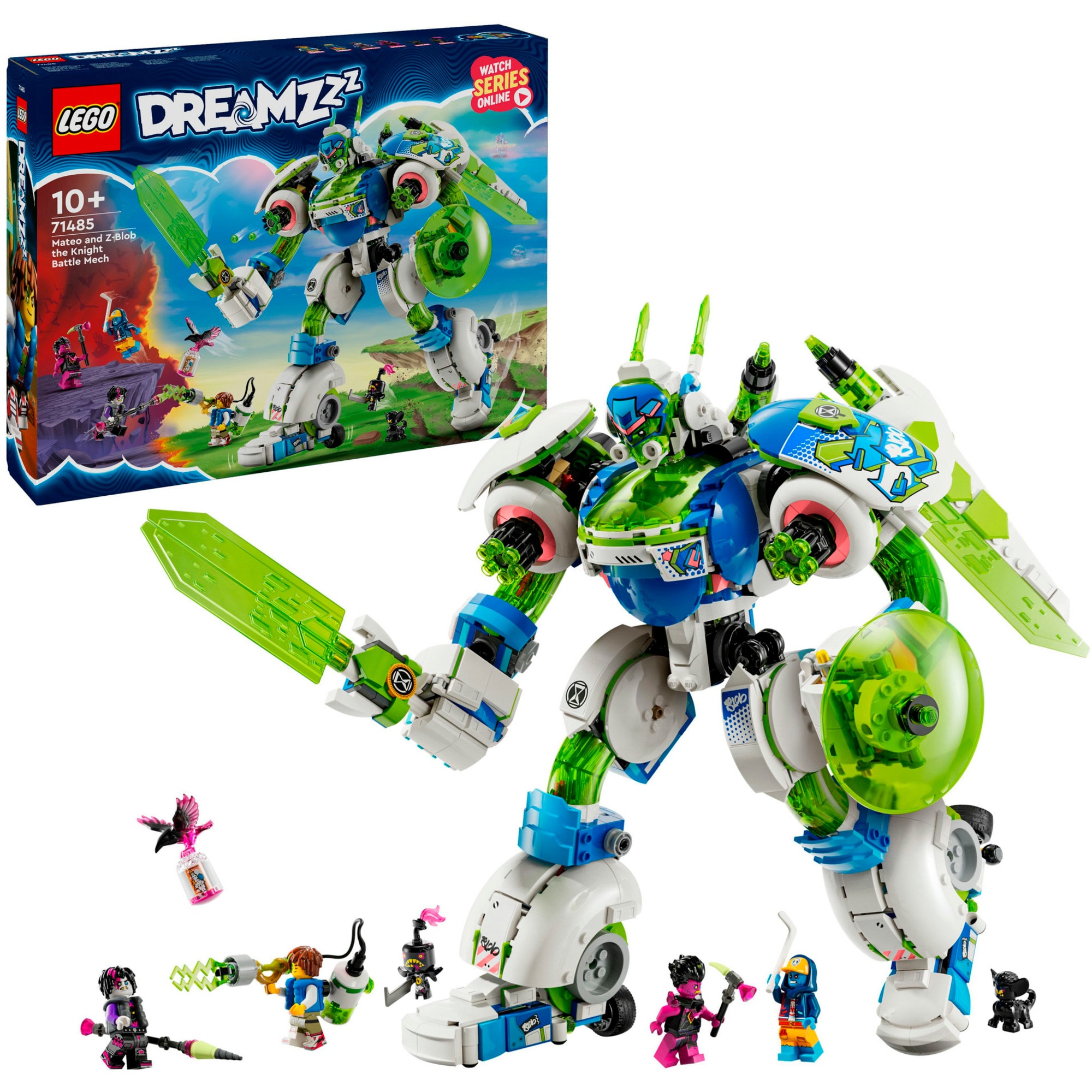 LEGO Konstruktionsspielzeug DREAMZzz Mateo und Z-Blob der Ritter-Mech