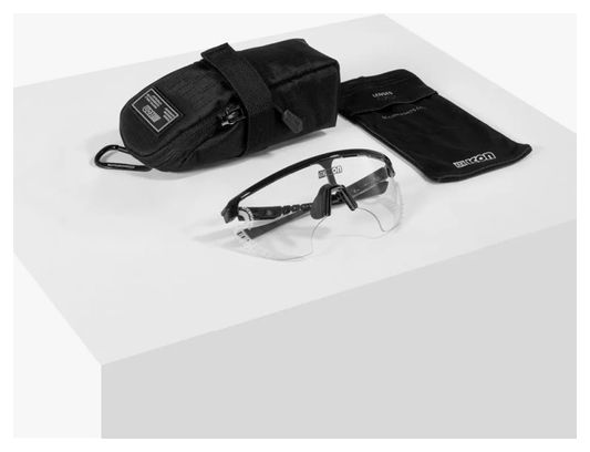 Lunettes SCICON Aerowing Lamon Noir / Photochromic Silver Mirror