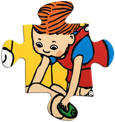 Pippi Gulvpuslespill 24 brikker