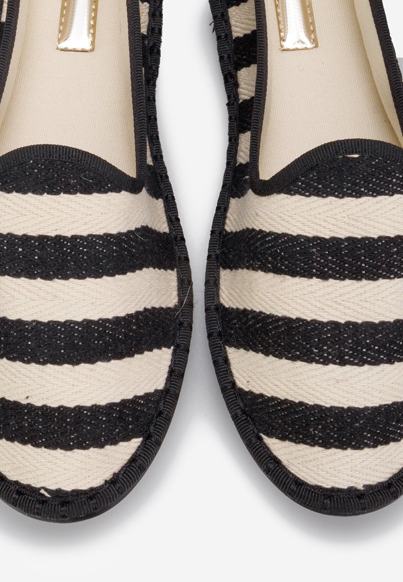 Espadrilles femme noires Dorika