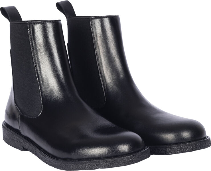 ANGULUS Klassisk chelsea støvle 1604/001 black/black