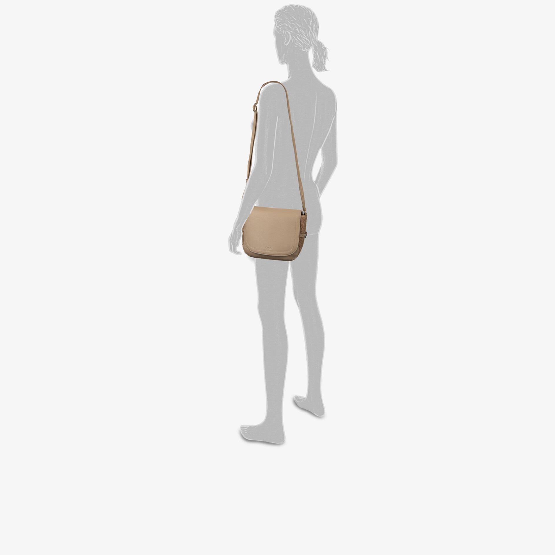 Gabor Damen Umhängetasche beige