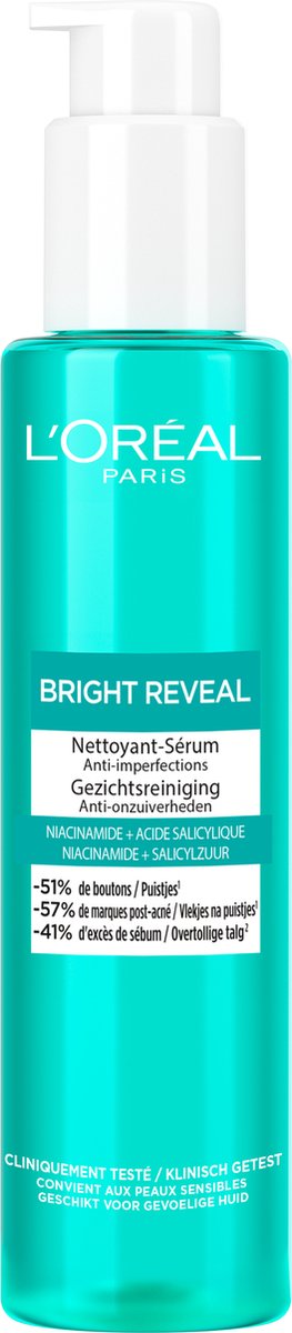 L’Oréal Bright reveal dark spot reiniging (150 ml)