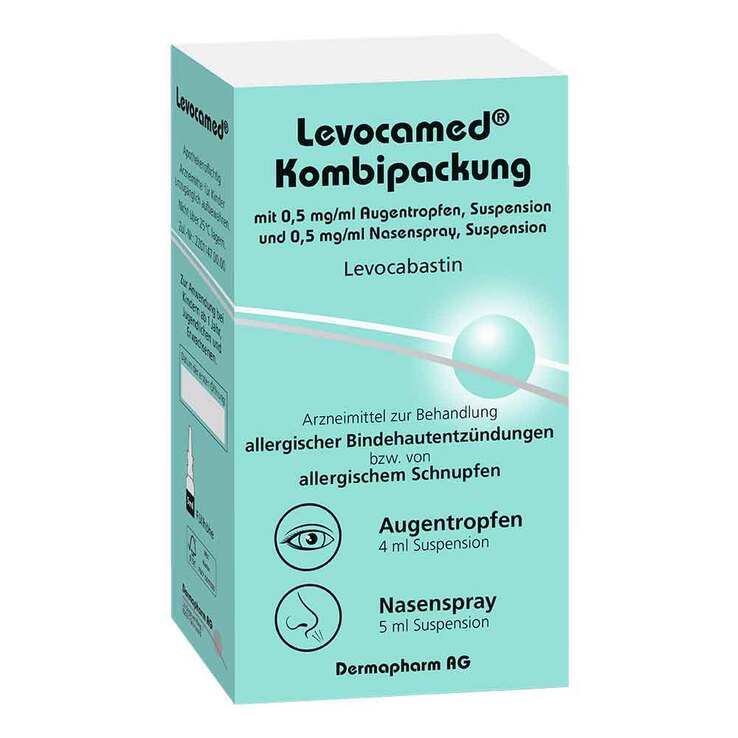 Levocamed Kombi 0,5 mg / ml AT + 0,5 mg / ml Nasenspray , 1 St