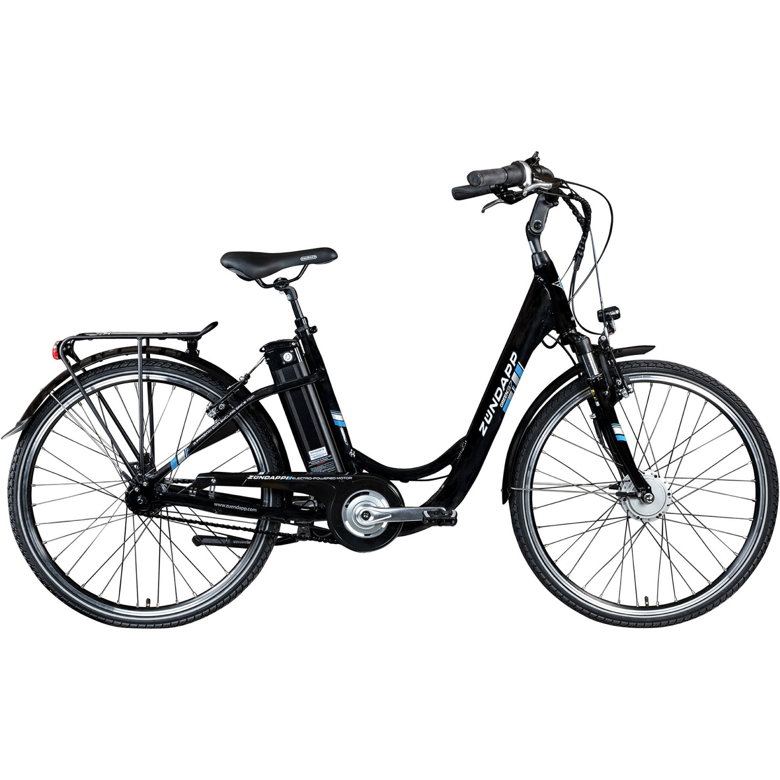 Zündapp GREEN 3.7 E-Citybike 28'' - schwarz-blau