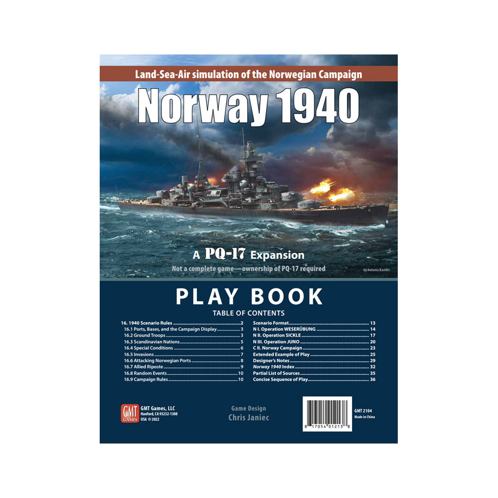 Norway 1940 - A PQ-17 Expansion