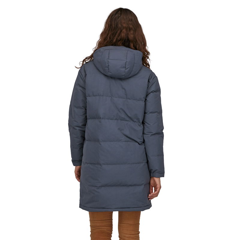 Patagonia Downdrift Parka, dame (Smolder Blue) - Spejder Sport