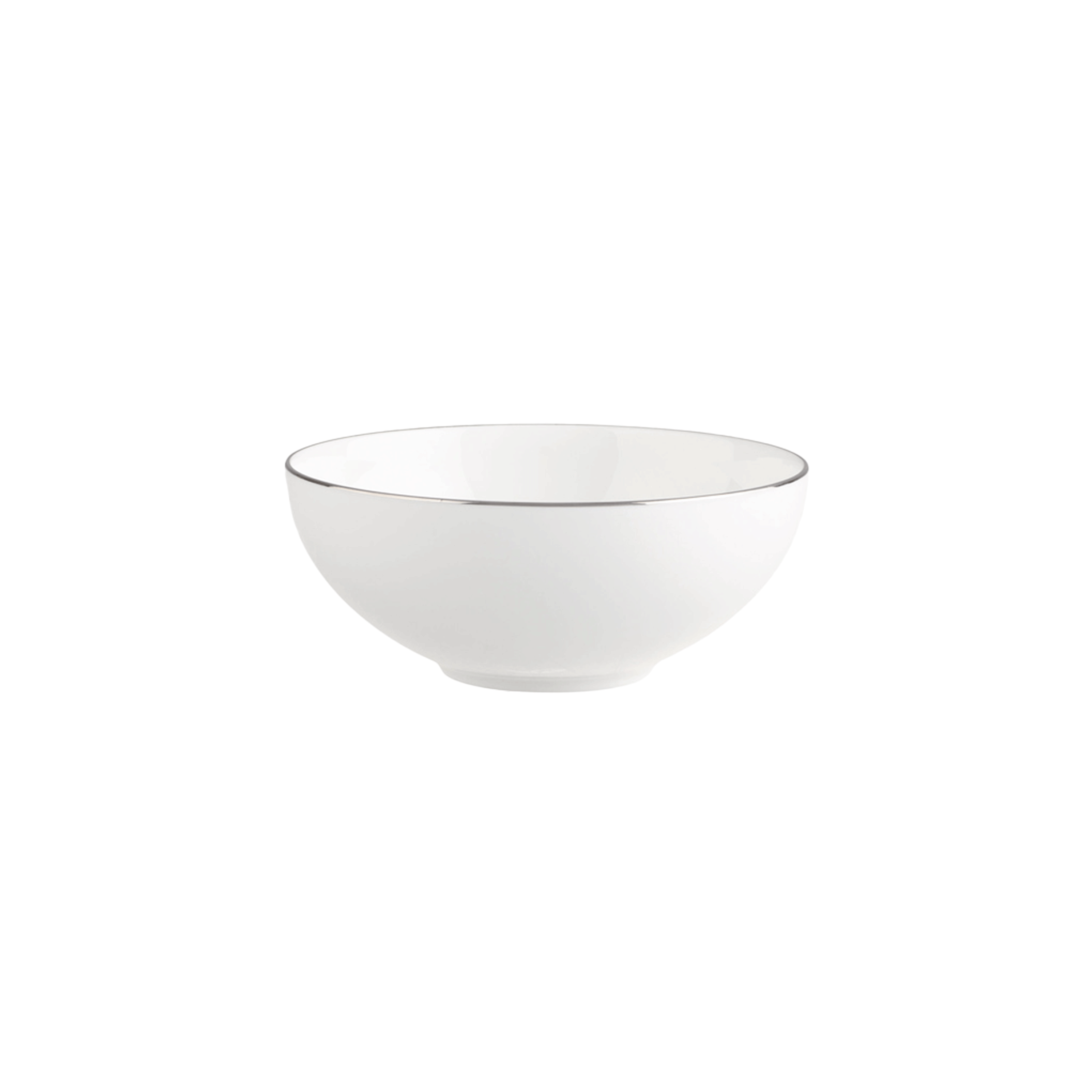 Anmut Dessert bowl White, 8.2 oz, Premium Bone Porcelain