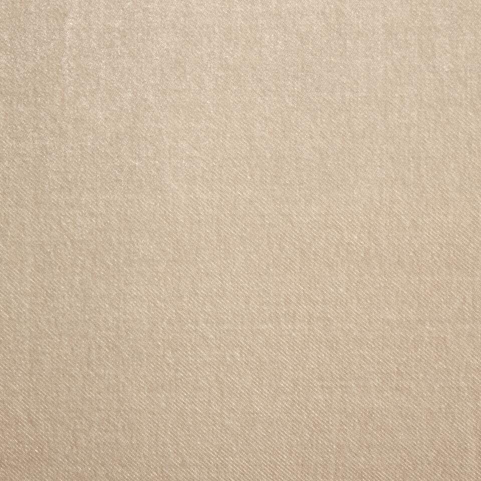 Staal Gordijn Velours Juliet Naturel