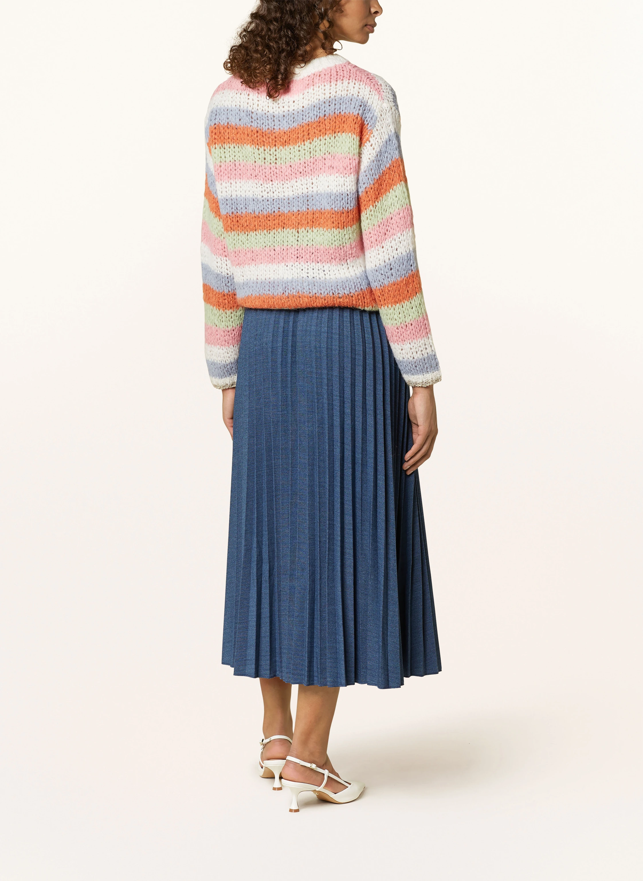 Rich & Royal Faltenrock aus Jersey