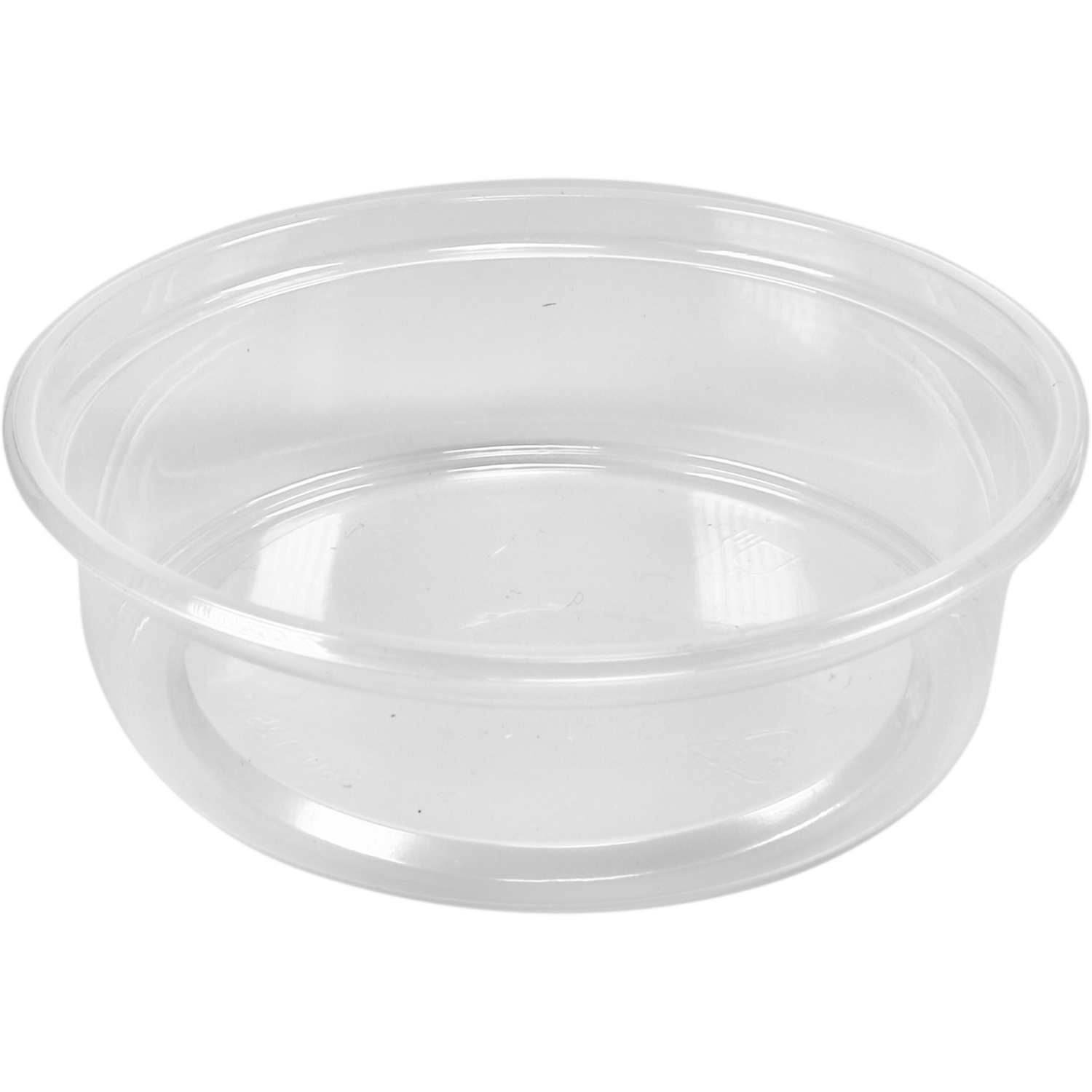 Bak, PP, 200ml, Ø101mm, kunststof cup, transparant