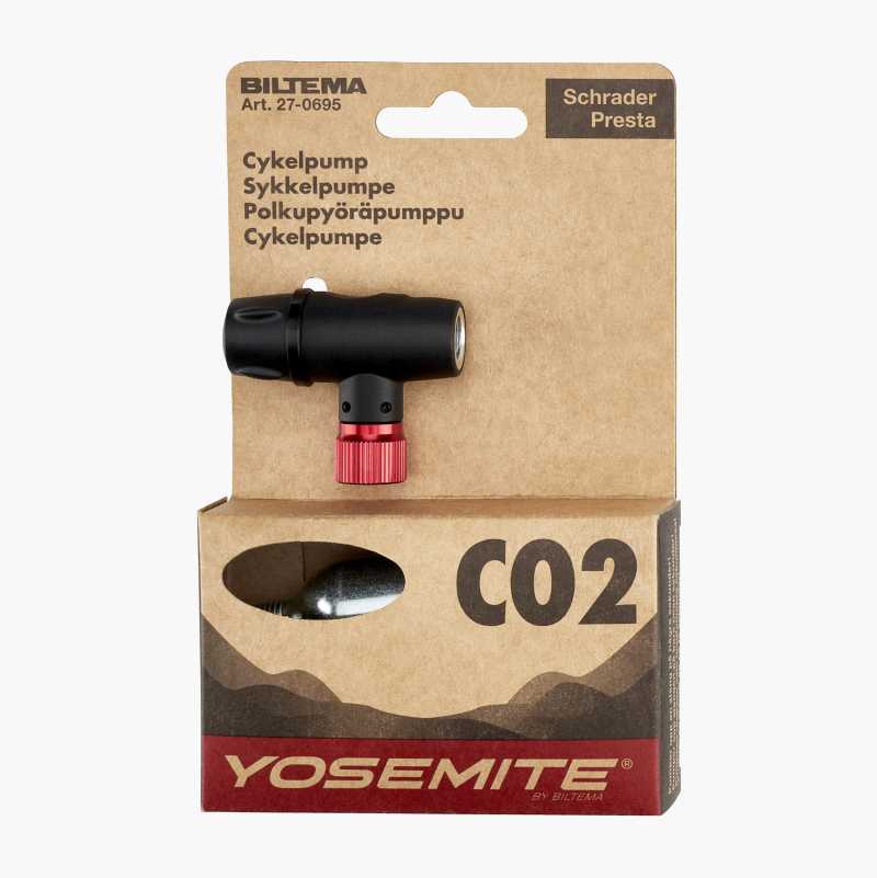 CO2-pumpe for sykler