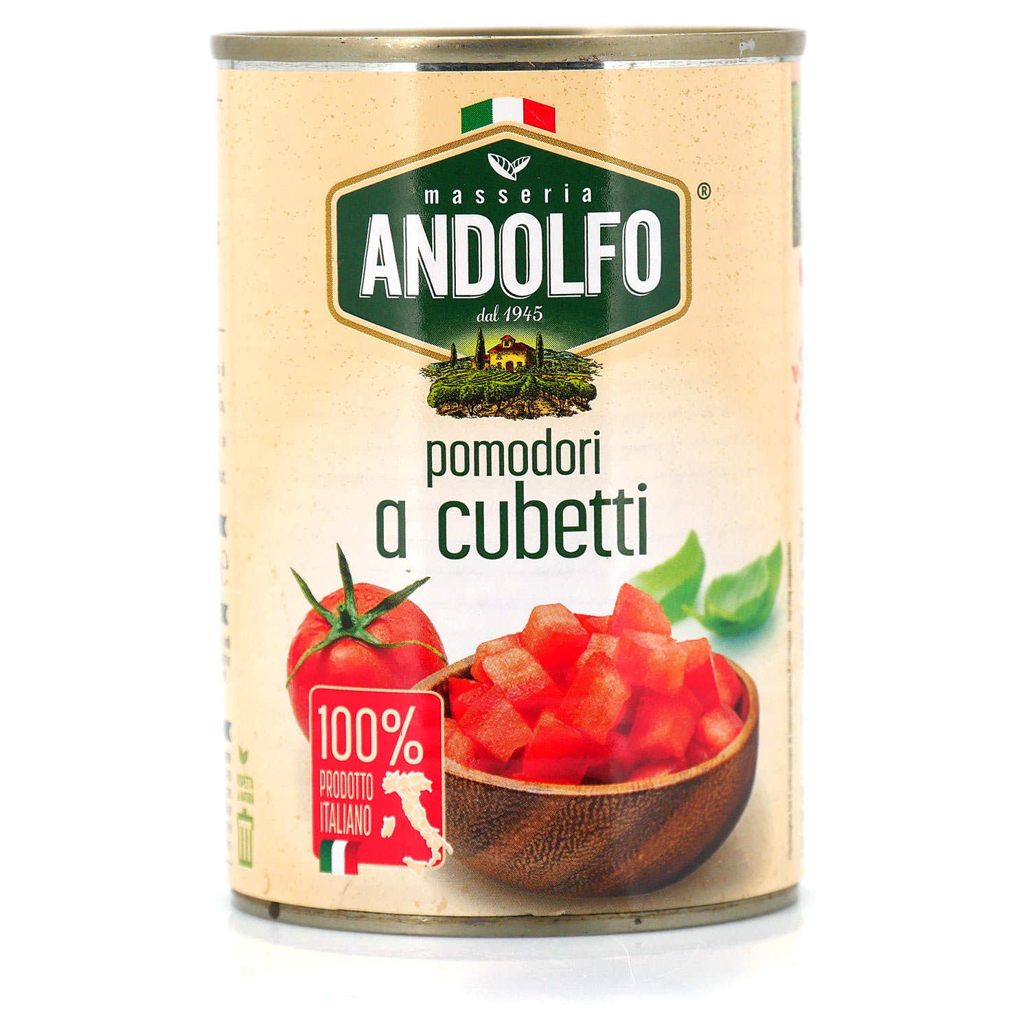 Tomates italiennes concassées - Pomodori a cubetti