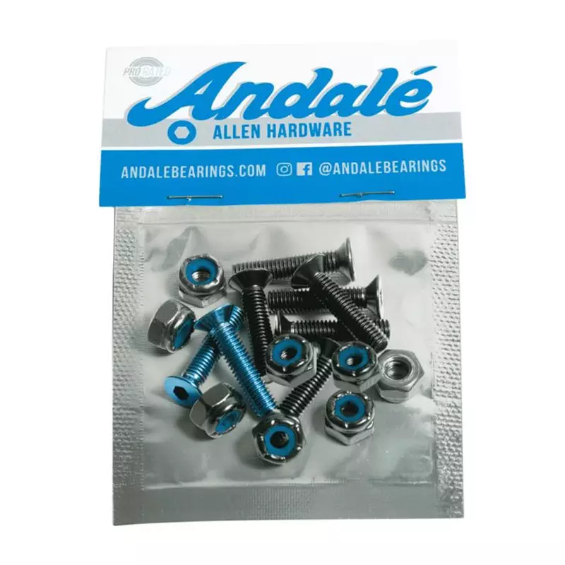Visserie skate ANDALE Allen 0.75 Pouce Bleu